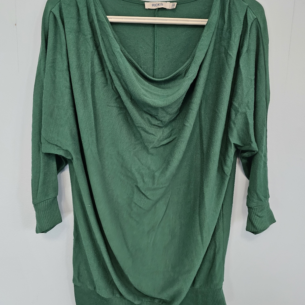 Ricki's Forest Green Knit Sweater